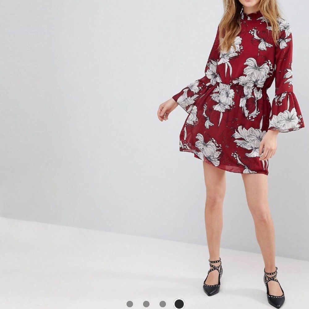 Parisian Tall high neck dress